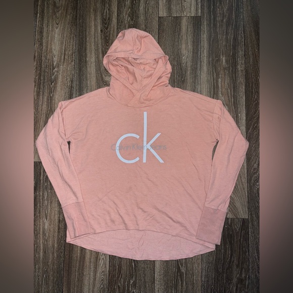 Calvin Klein Jeans Womens Lightweight Relaxed Fit Hoodie - Picture 9 of 12